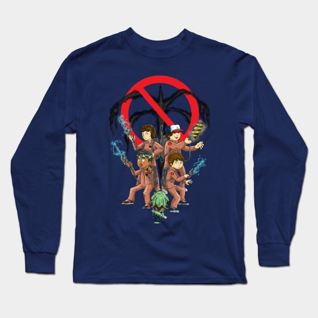 Stranger Busters Long Sleeve T-Shirt by BRed_BT